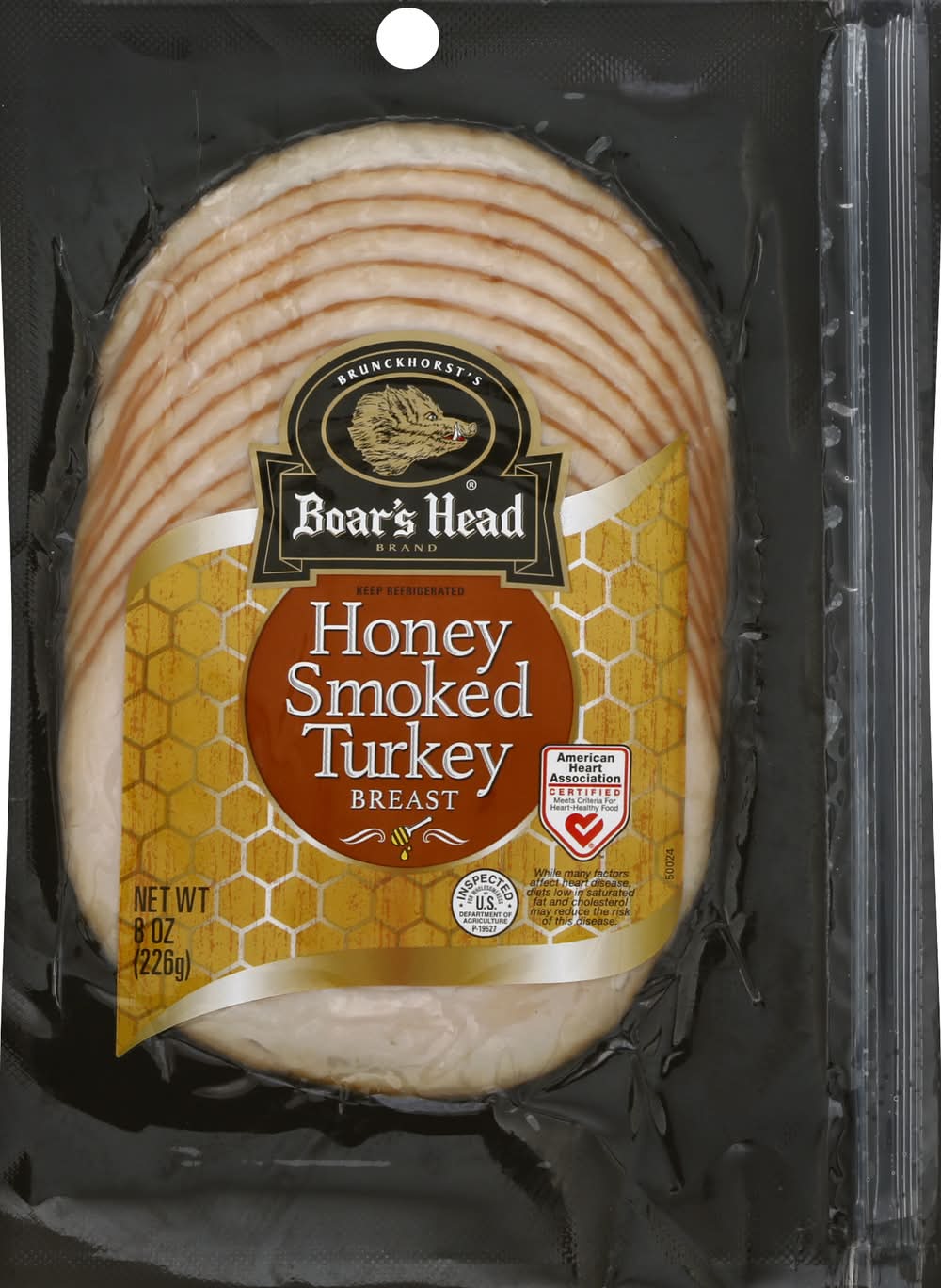 Boar's Head Honey Smoked Turkey Breast (8 oz)
