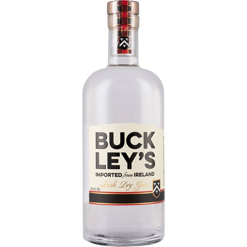 Buckley's Irish Dry Gin Spirits (750 ml)