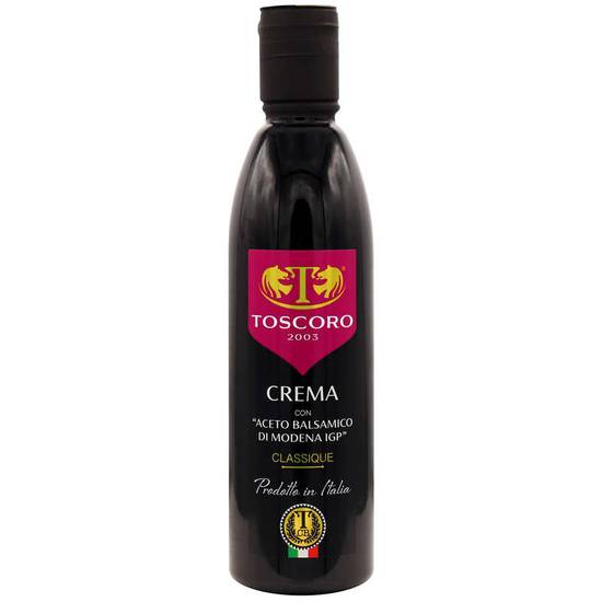 Crème à base de vinaigre balsamique de Modène