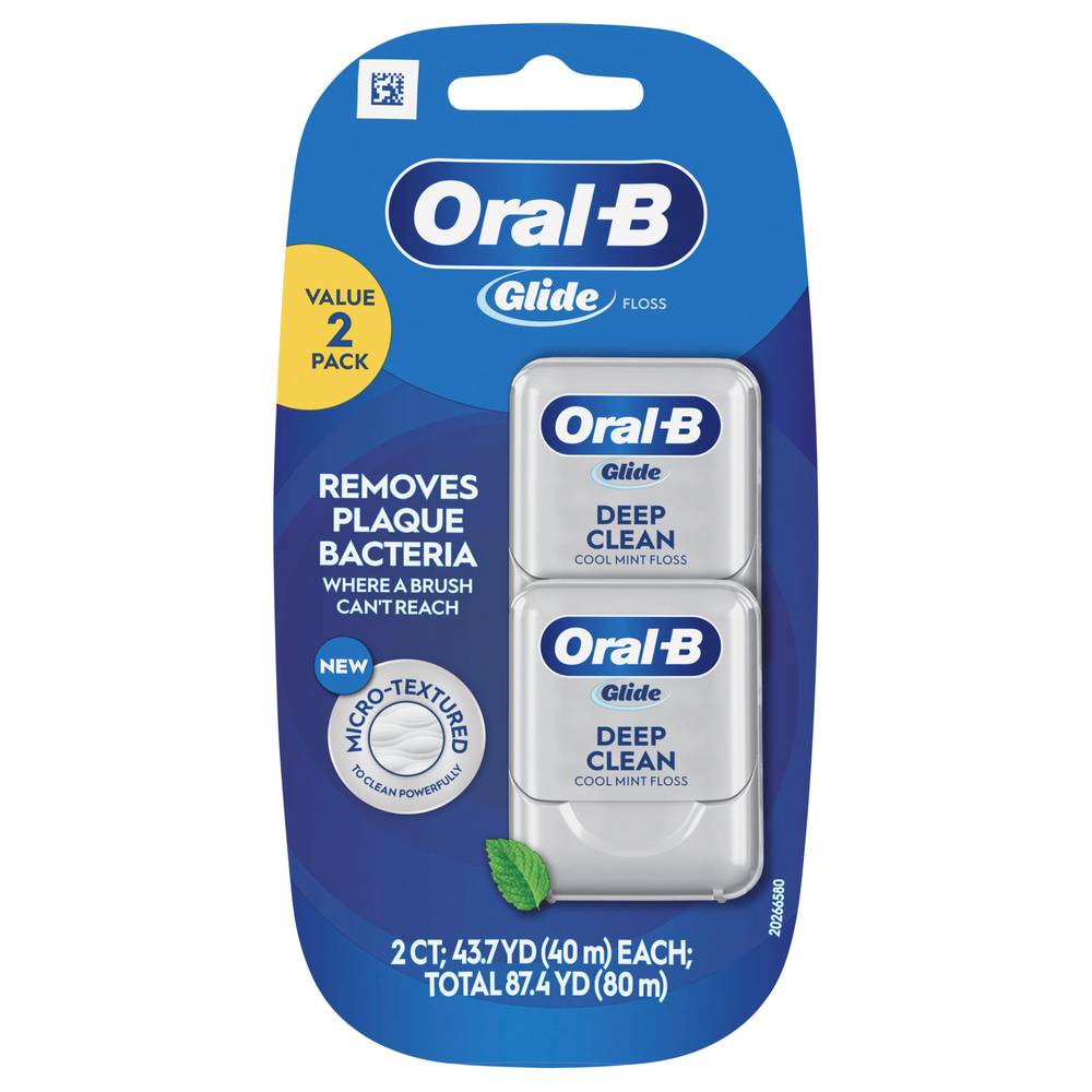 Oral-B Glide Glide Pro-Health Cool Mint Deep Clean Floss (1.8 oz)