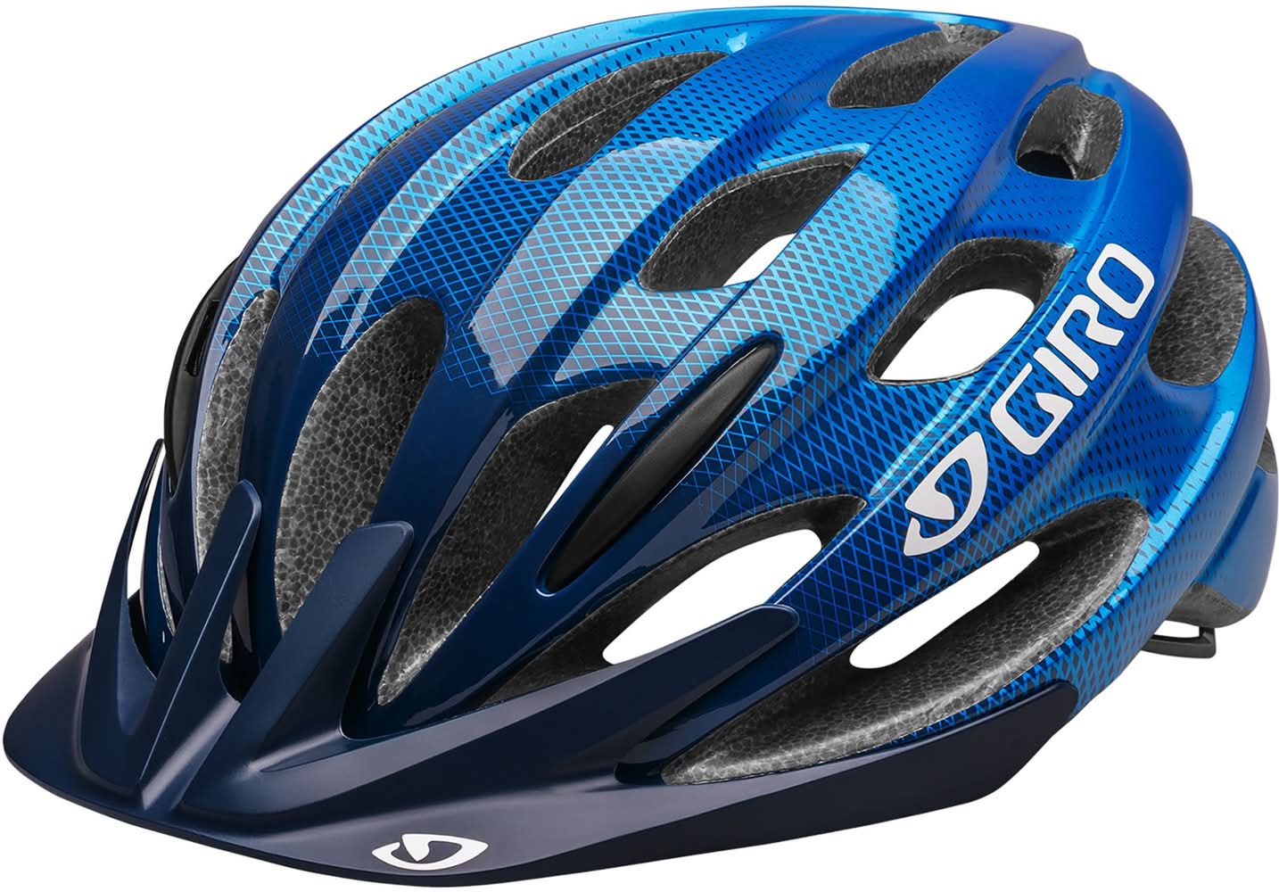 Giro Youth Raze Bike Helmet (Ano Blue/Midnight, One Size)