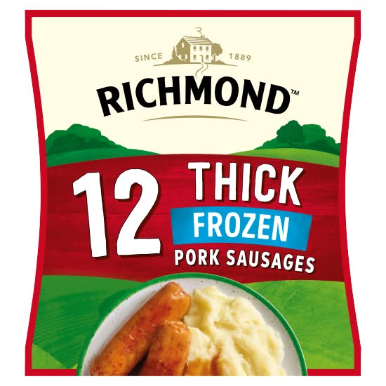 Richmond Thick Pork Sausages (12 pack)