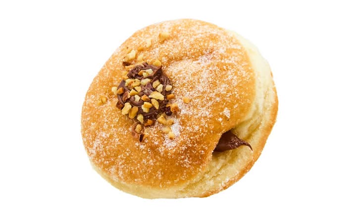 Chocolate Hazelnut Bomboloni