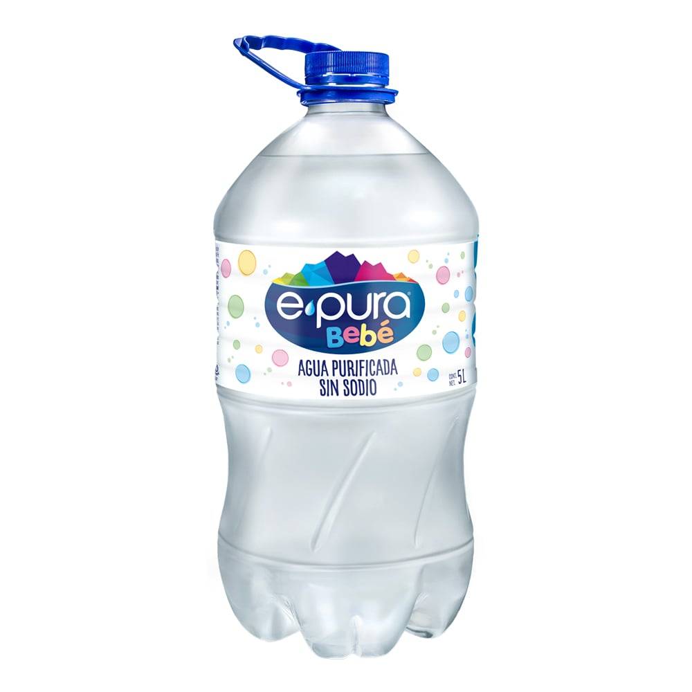 Epura agua para bebé sin sodio (garrafón 5 l)