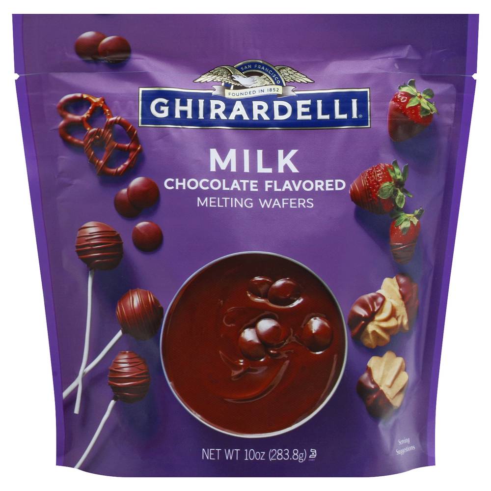 Ghirardelli Milk Chocolate Melting Wafers (10 oz)