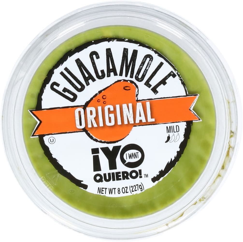 ¡Yo Quiero! Hand Crafted Mild Original Guacamole (8 oz)