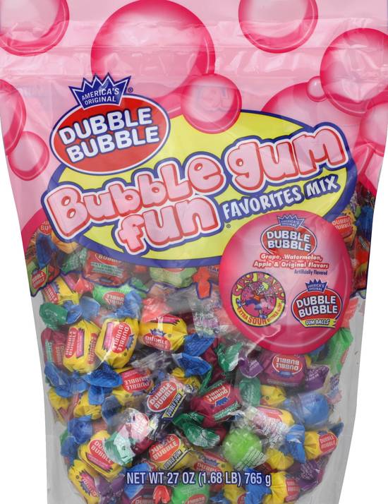 Dubble Bubble Bubble Gum Fun Favorite Mix