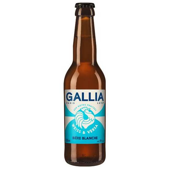 Gallia Weiss & Versa - 33 cl