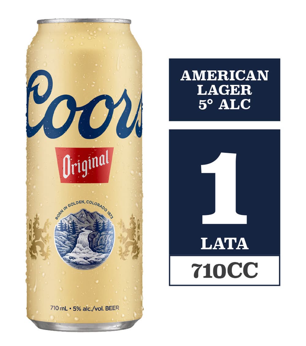Coors · Cerveza original (710 ml)