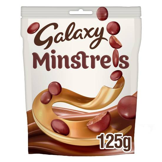 SAVE £0.30 Galaxy Minstrels Milk Chocolate Buttons Pouch Bag 125g