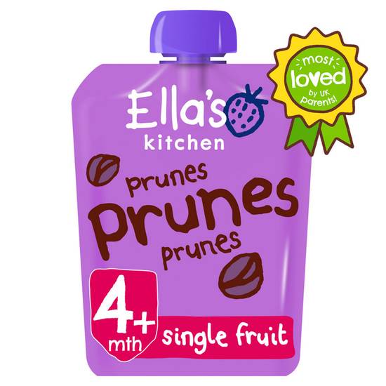 Ella's Kitchen Organic Prunes First Tastes Baby Pouch 4+ Months