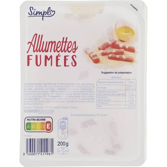 Simpl - Allumettes fumées