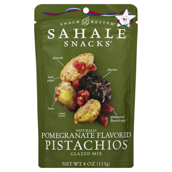 Sahale Snacks Naturally Pistachios Glazed Mix (pomegranate )