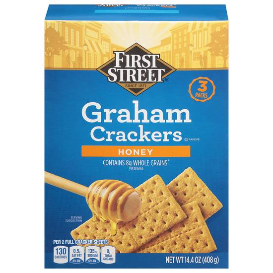 First Street Graham Crackers (honey)