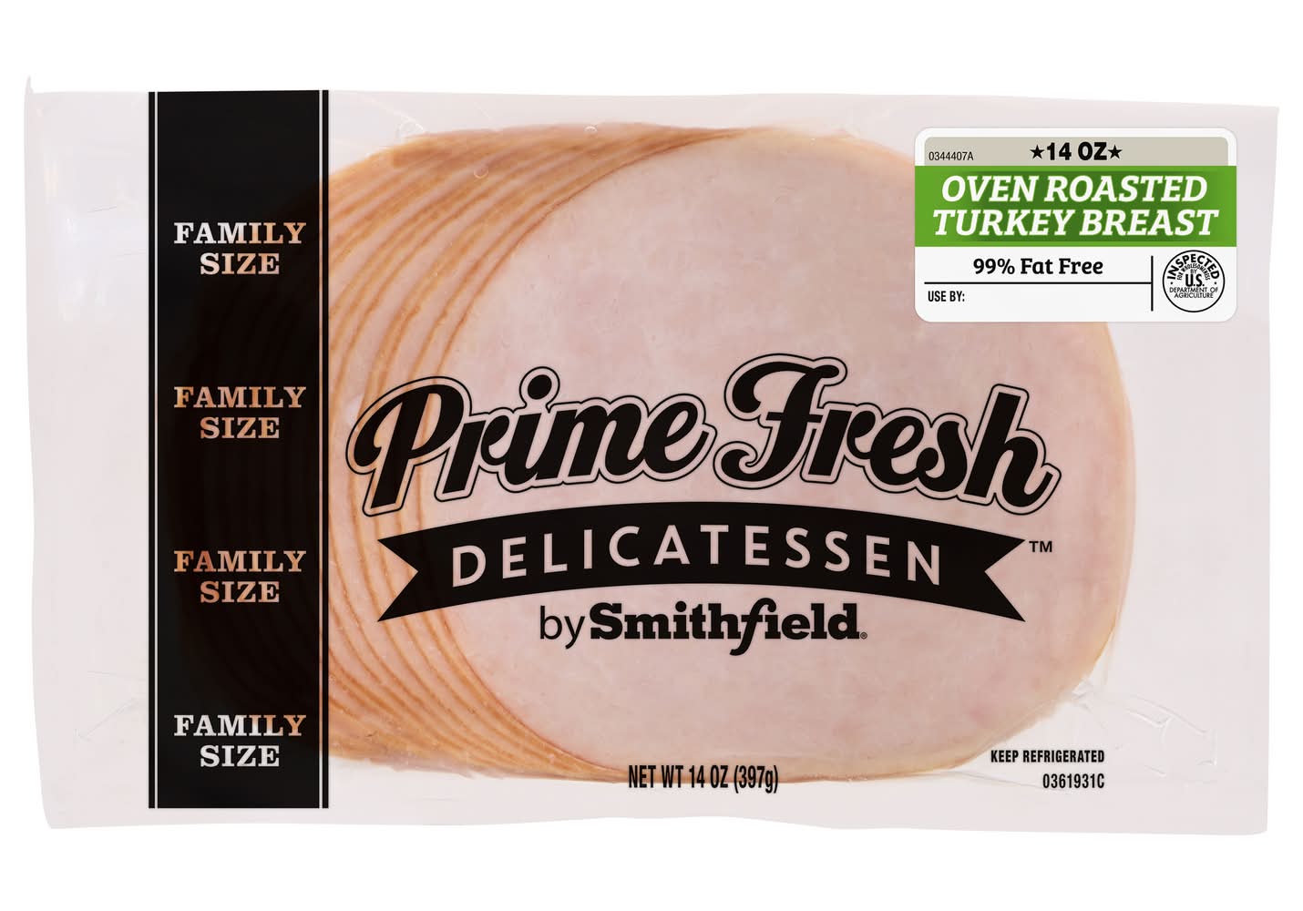 Smithfield Delicatessen Prime Fresh Oven Roasted Turkey Breast (14 oz)
