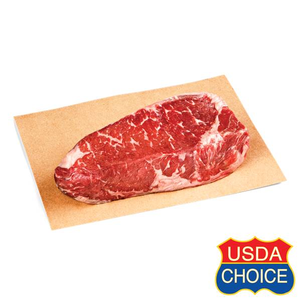 Hy-Vee Choice Reserve Beef New York Strip Steak