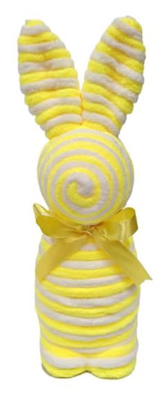 Pascua Conejo Amarillo Tipo Ratan 22cm 1 Pz