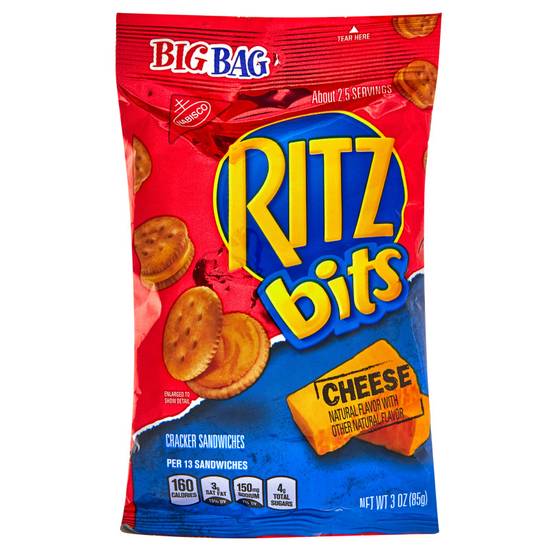 Ritz Bitz Cheese Sandwich Crackers 3oz