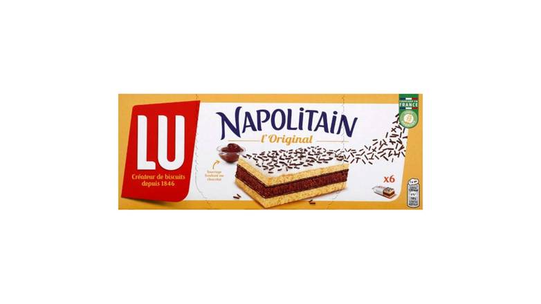 NAPOLITAIN Napolitain classic individuel Le lot de 6