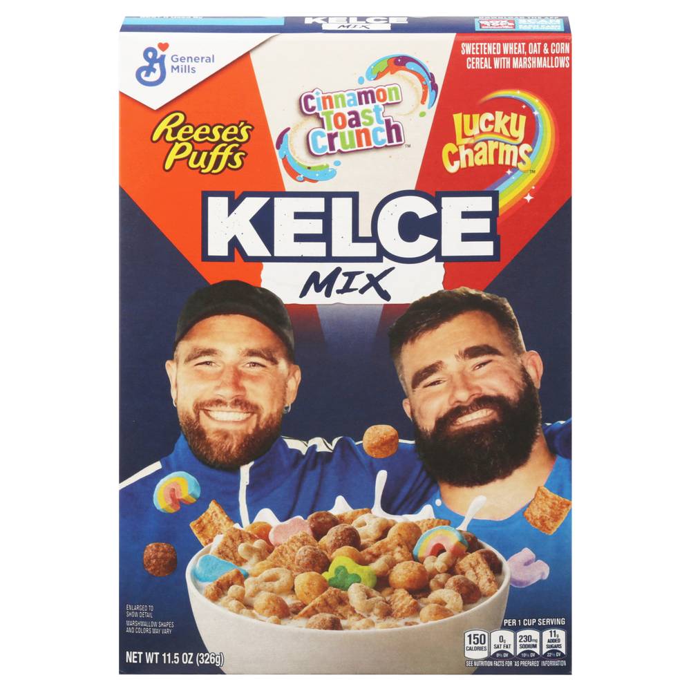 Cinnamon Toast Crunch Kelce Mix Breakfast Whole Grain Cereal (11.5 g)