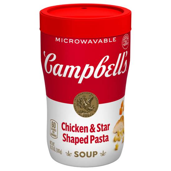 Campbell's Chicken & Star Shaped Pasta Sipping Soup (10.8 oz)