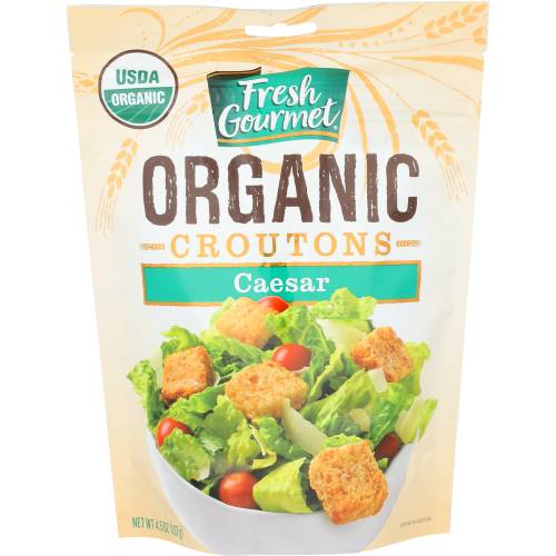 Fresh Gourmet Organic Caesar Croutons