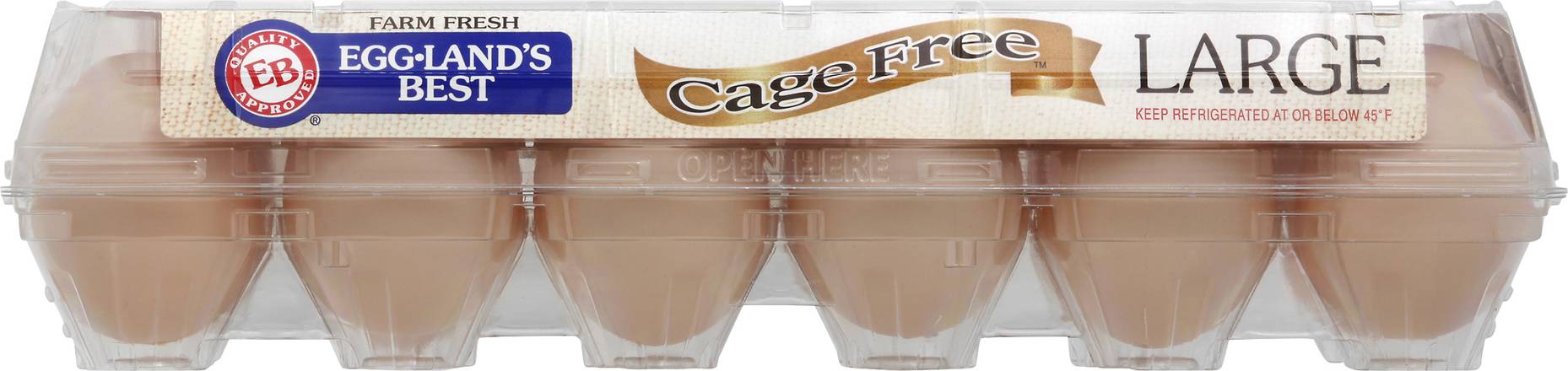Eggland's Best Cage Free Large Brown Eggs (12 ct)