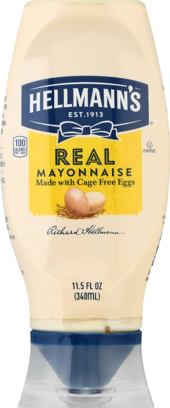 Hellmann's Real Mayonnaise Made With Cage Free Eggs