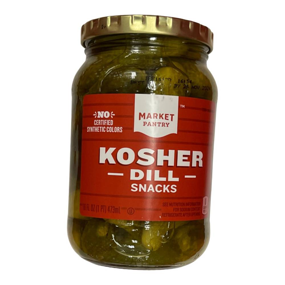 Market Pantry Kosher Dill Snack Pickle
