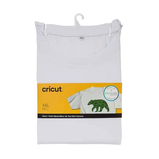 Cricut Crew Neck T-Shirt (male/xxl/white)