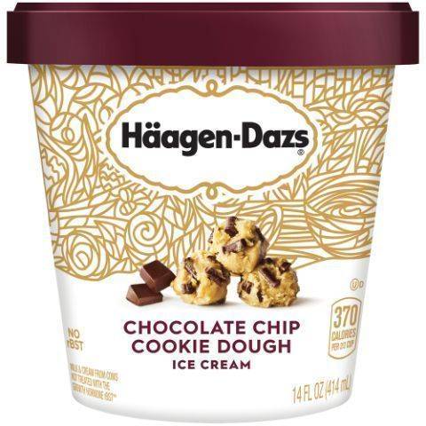 Haagen Dazs Chocolate Chip Cookie Dough 14oz