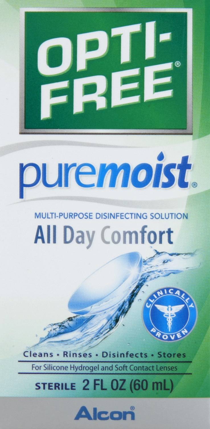 Opti-Free Puremoist Multi Purpose Disinfecting Eye Solution (2 fl oz)