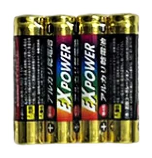47_武田　アルカリ乾電池ＥＸＰＯＷＥＲ単４形（4P）