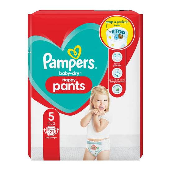 Pampers Baby Dry Pants S5 21 nappies