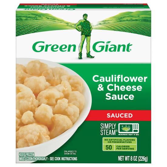 Green Giant Cheese Sauce Cauliflower