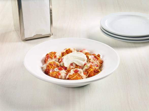 Loaded Bacon Cheddar Tots (720 Cals)