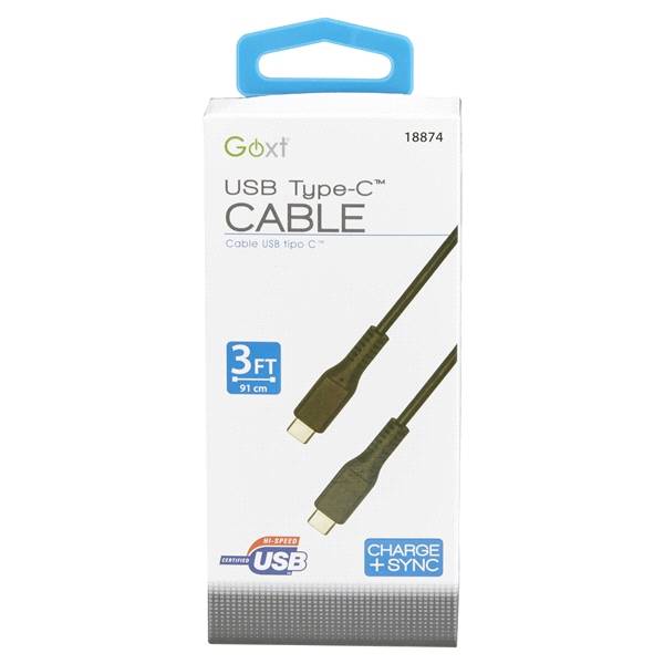 Goxt Usb Type-C Cable, 3 ft