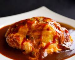 【口に入れた瞬間にとろけるふわトロオムライス】太陽のカフェ西尾店【今川 石橋】