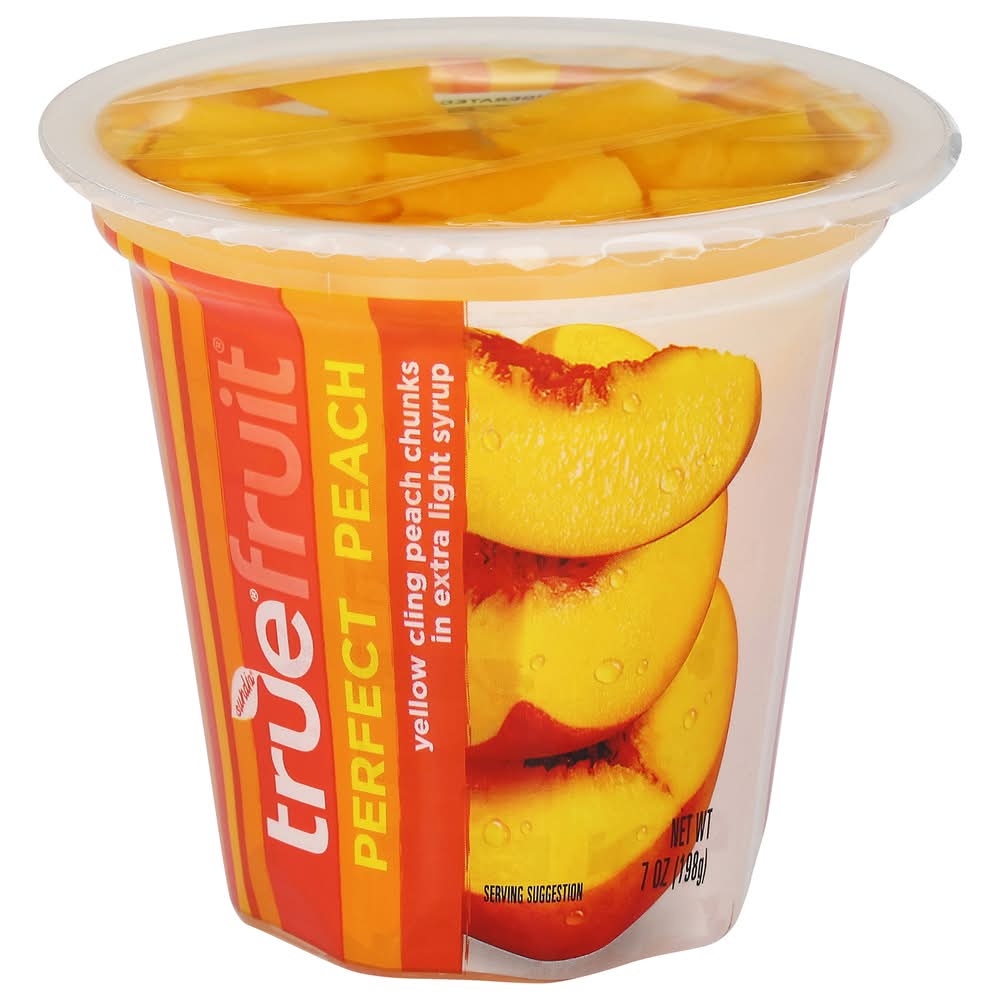 Del Monte Yellow Cling Peach Chunks in Extra Light Syrup (8.3 oz)