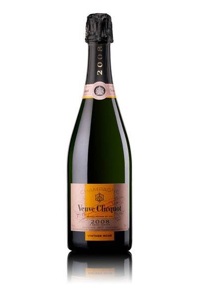 Veuve Clicquot Vintage Rosé Champagne Wine 2008 (750 ml)