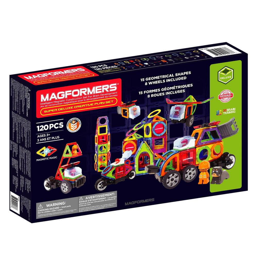 Magformers Super deluxe creative magnetic building set - Build super deluxe créatif