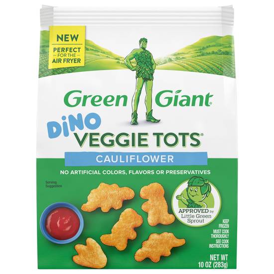 Green Giant Dino Veggie Tots Cauliflower