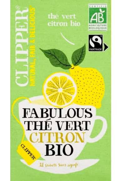 Clipper - Thé vert citron bio (35g)