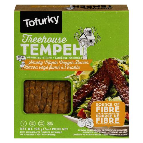 Tofurkey Treehouse Tempeh Smoky Maple Veggie Bacon Delivery Near Me Order Online Uber Eats