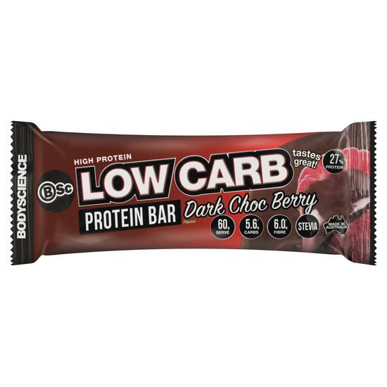 Bsc High Protein Low Carb Protein Bar Dark Choc Berry 60g