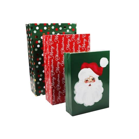 Celebrate It Classic Christmas Gift Box Set (3 ct)