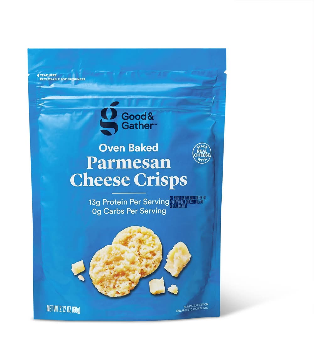 Good & Gather Baked Parmesan Cheese Crisps (2.12 oz)