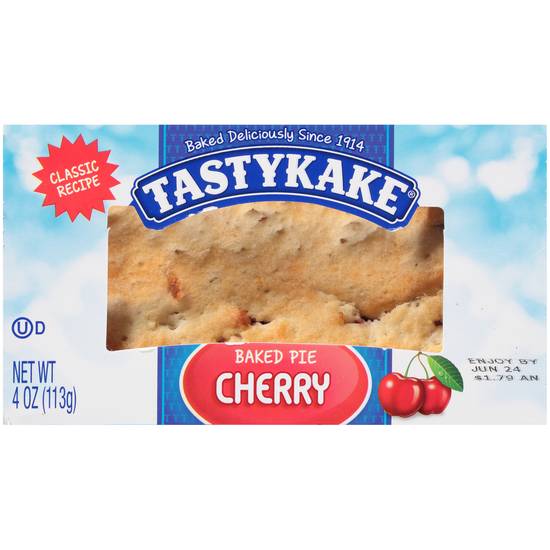Tastykake Classic Recipe Baked Cherry Pie