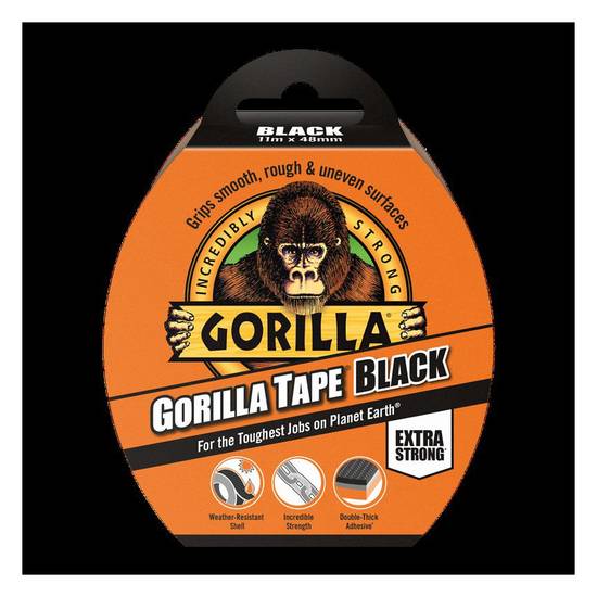 Gorilla Tape Black 11M
