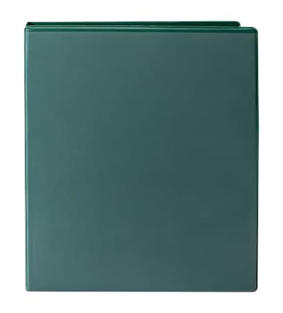 Vinyl 3-Ring Binder, 1-Inch Green